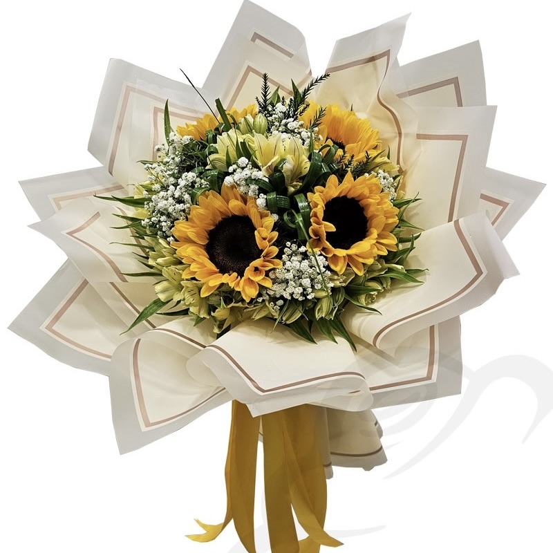 دسته گل آفتابی